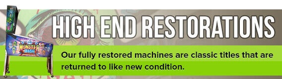 High End Restorations - Our fully restored machines are classic titles that are returned to like new condition High End Restorations - Our fully restored machines are classic titles that are returned to like new condition High End Restorations - Our fully restored machines are classic titles that are returned to like new condition